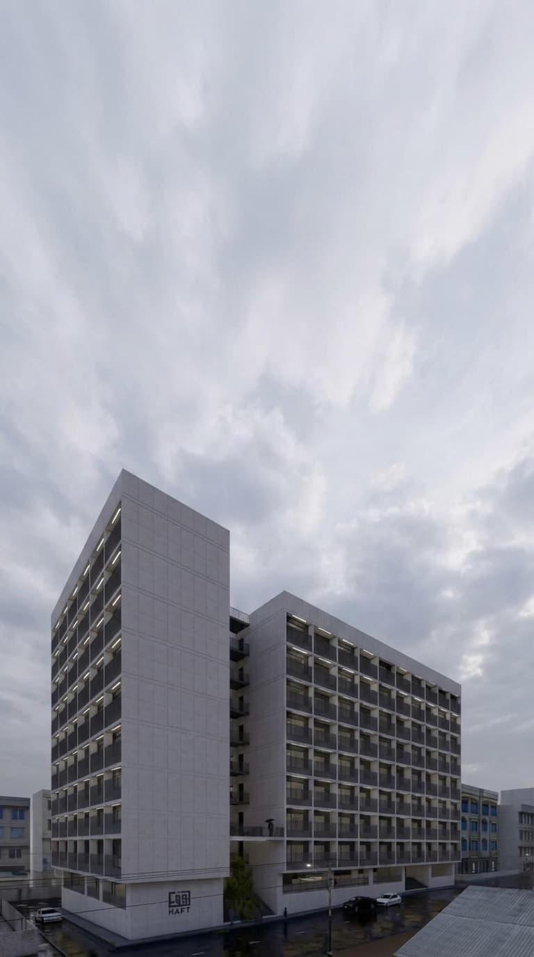 تصویر اکستریور ساختمان هفت