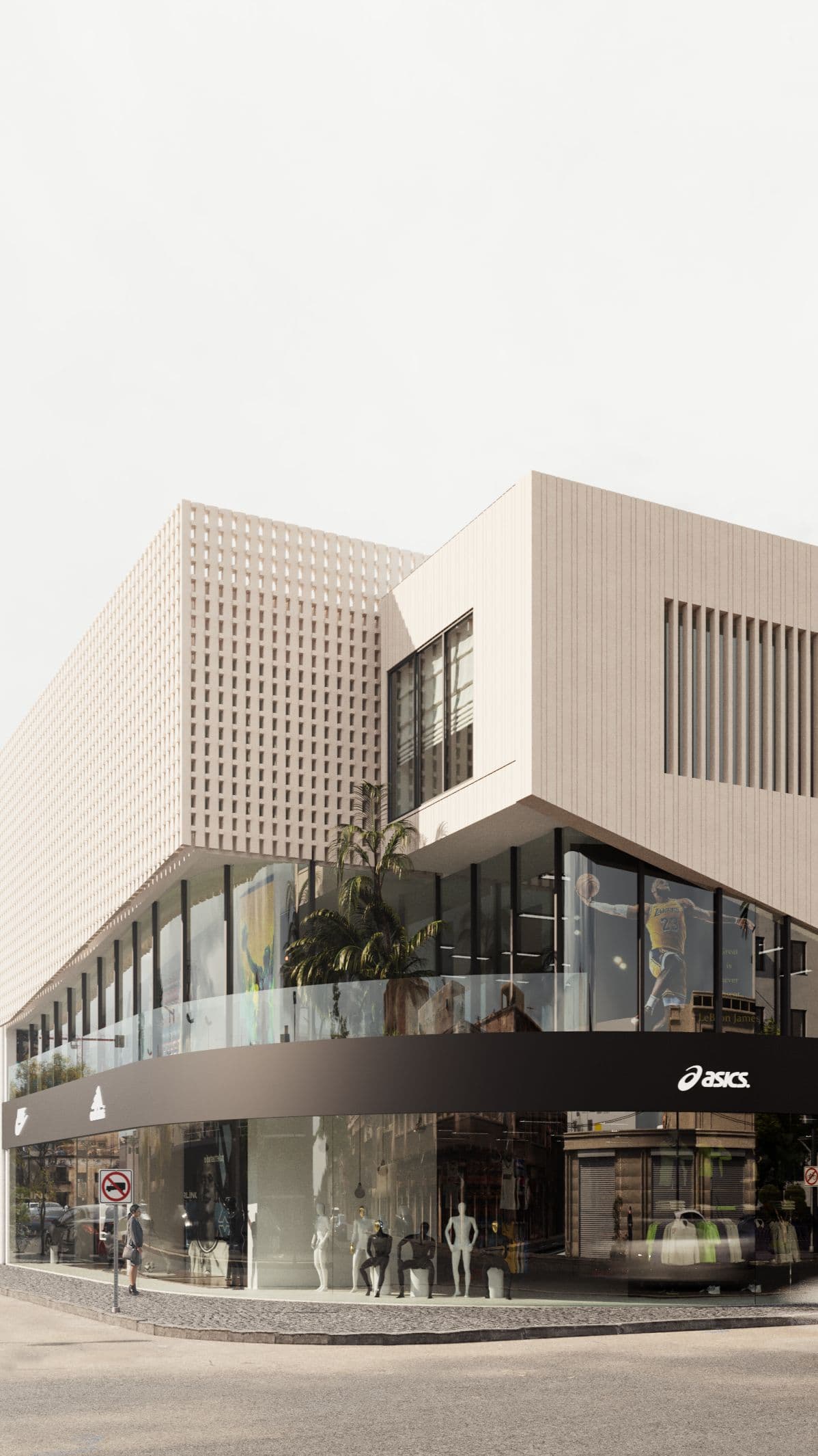 طراحی اکستریور ساختمان تجیر